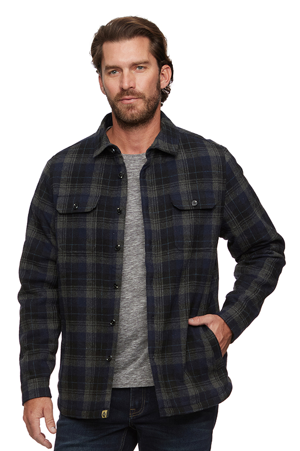 ZEKE SHERPA-LINED SHIRT JACKET – ThreadGrit