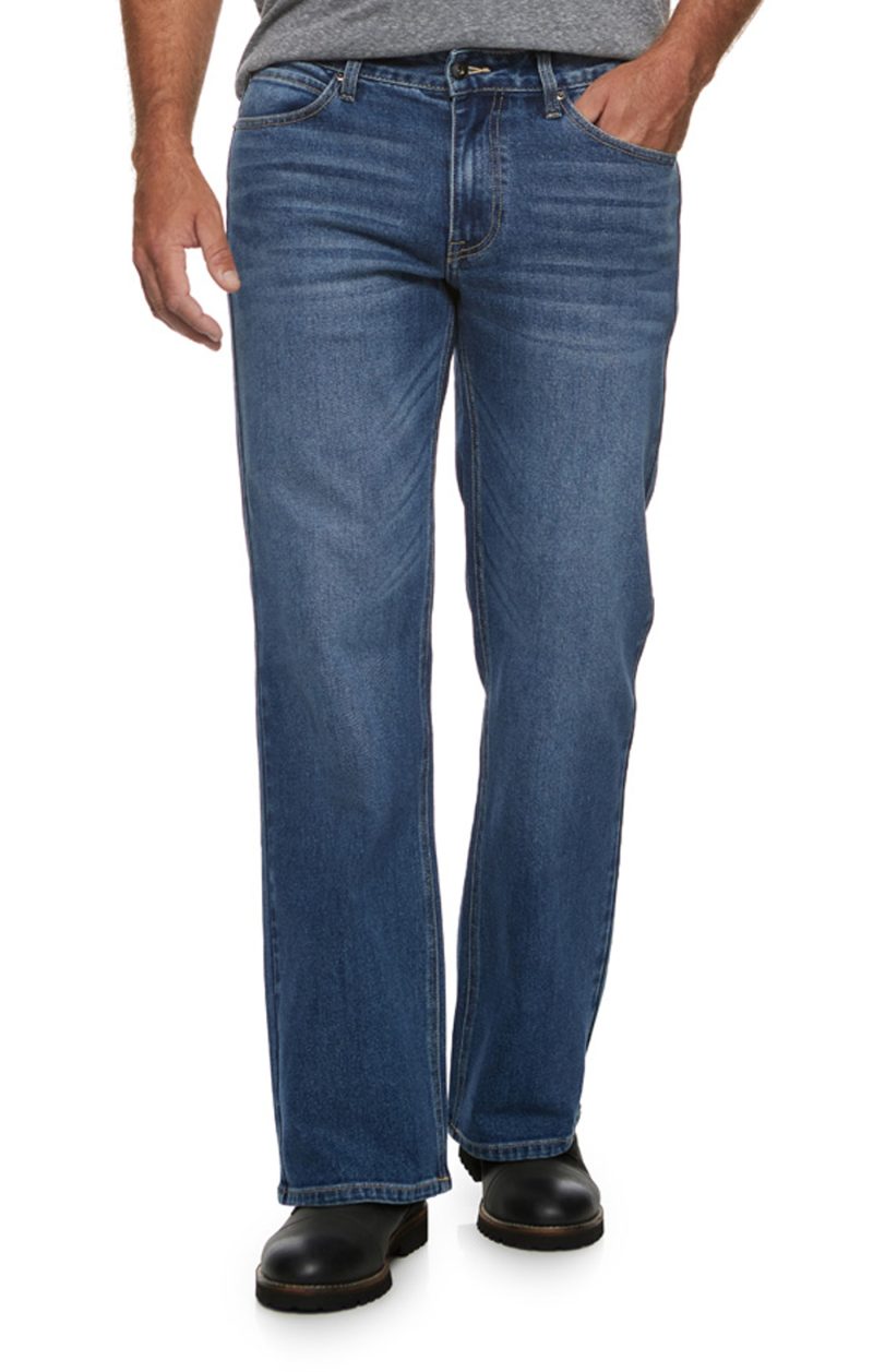 CALEB RELAXED BOOT CUT JEAN