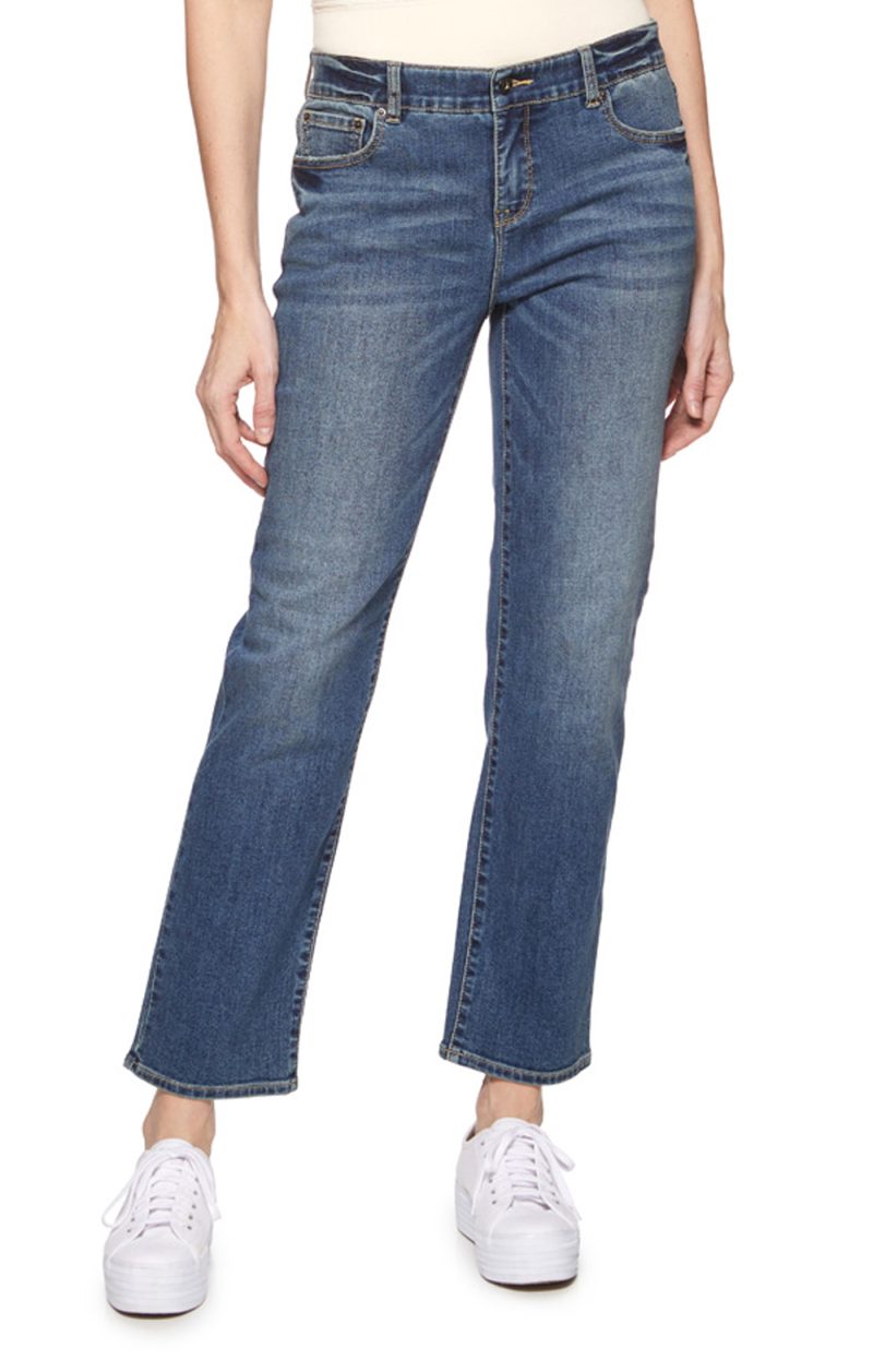 REGINA HIGH RISE STRAIGHT CROP JEAN