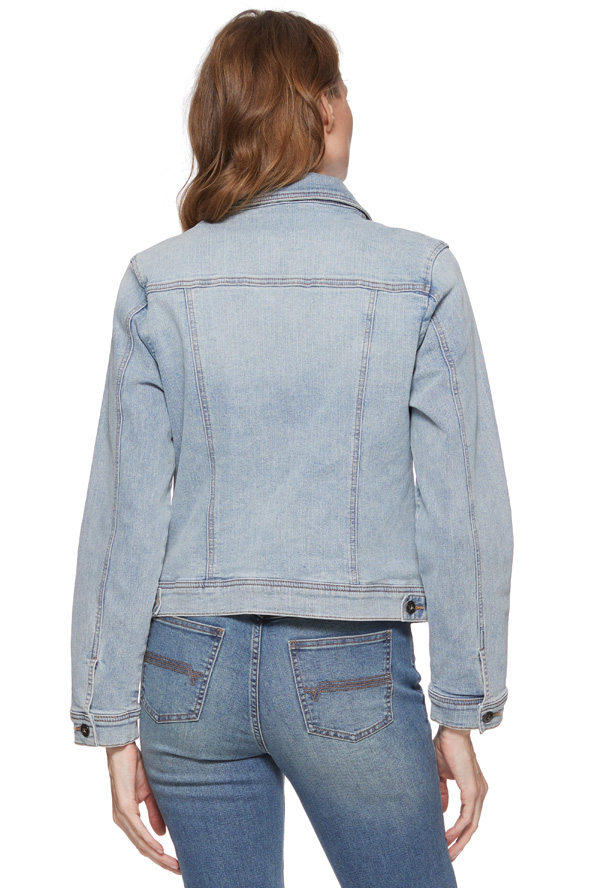 JEANETTE DENIM TRUCKER JACKET – ThreadGrit