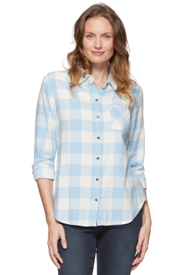 ELIZA WOVEN PLAID SHIRT – ThreadGrit