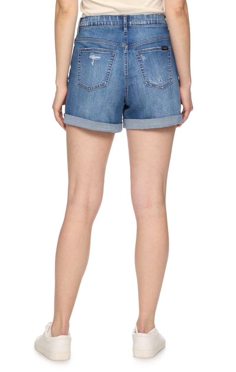 TWILIGHT CUFFED DENIM SHORT - Image 2