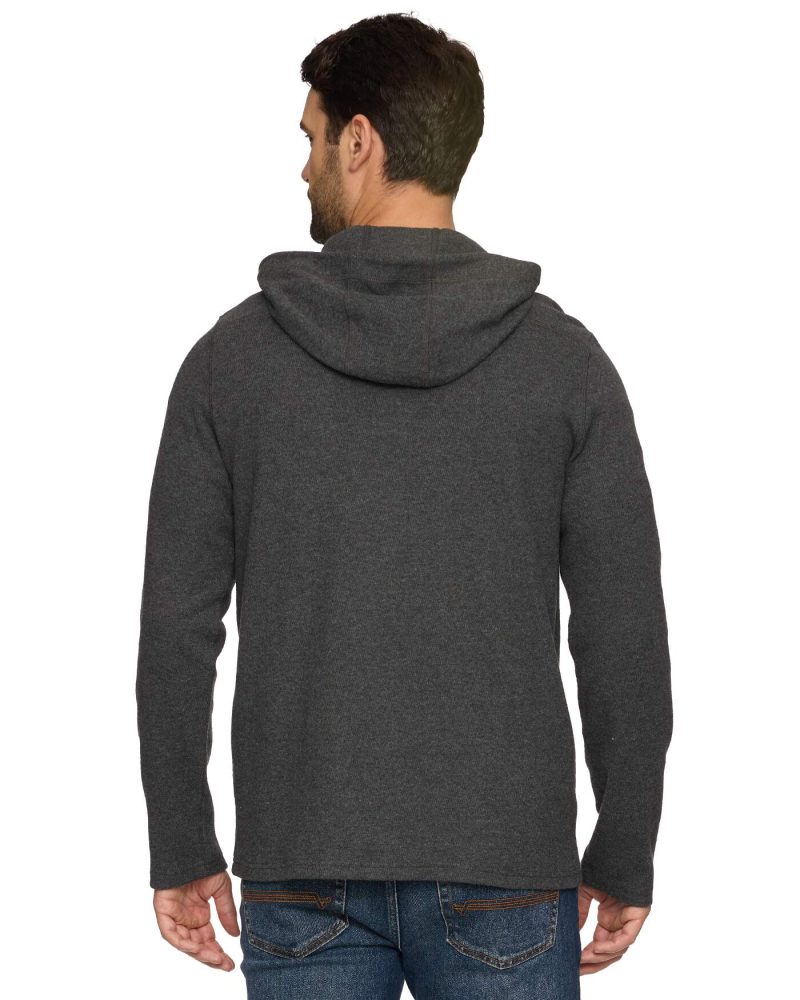 Threadgrit® Daxton Soft Thermal Hooded Henley - Image 2