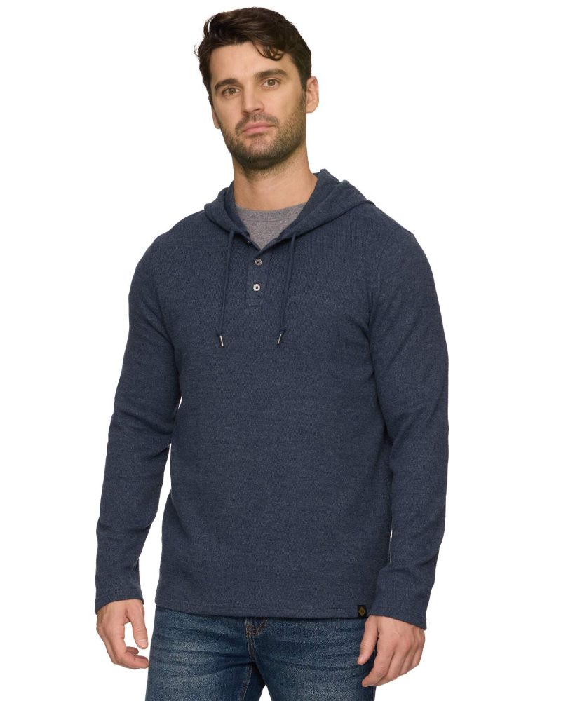 Threadgrit® Daxton Soft Thermal Hooded Henley - Image 3