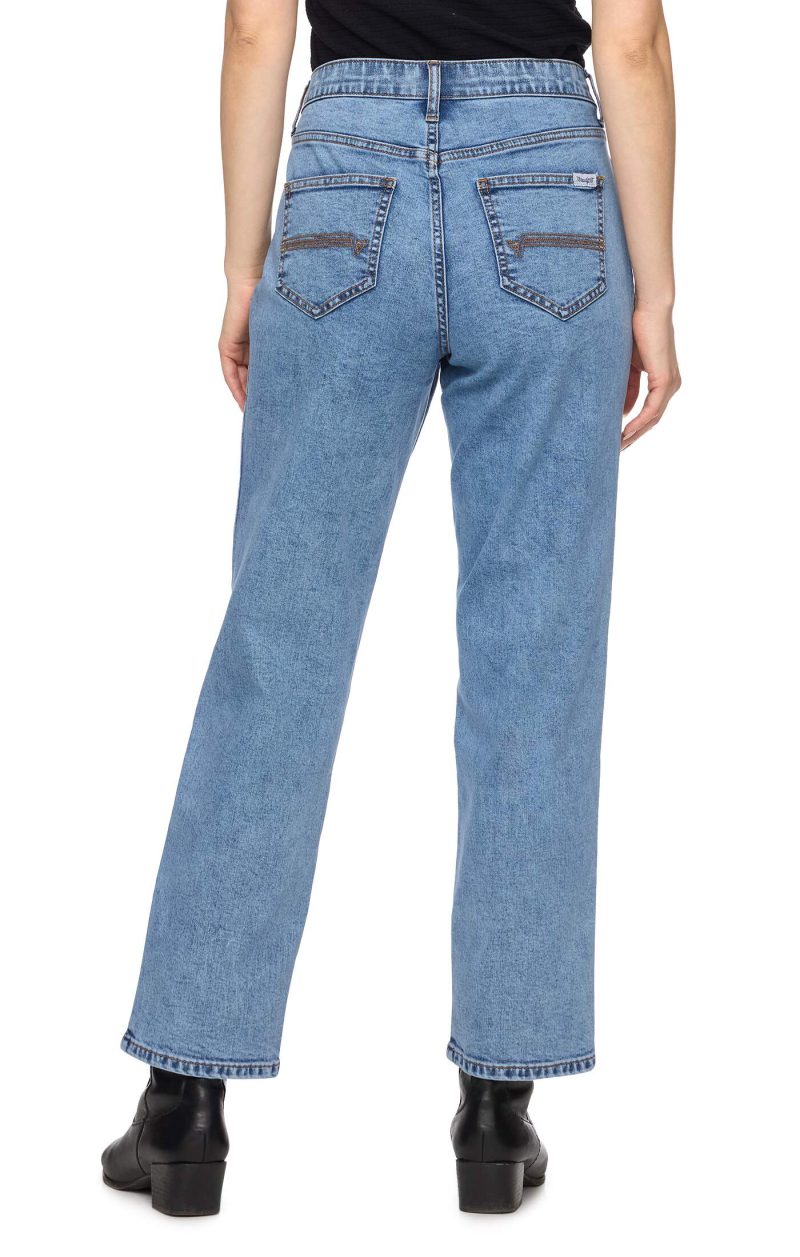 Threadgrit® Riley Mid Rise Straight Jean - Image 2