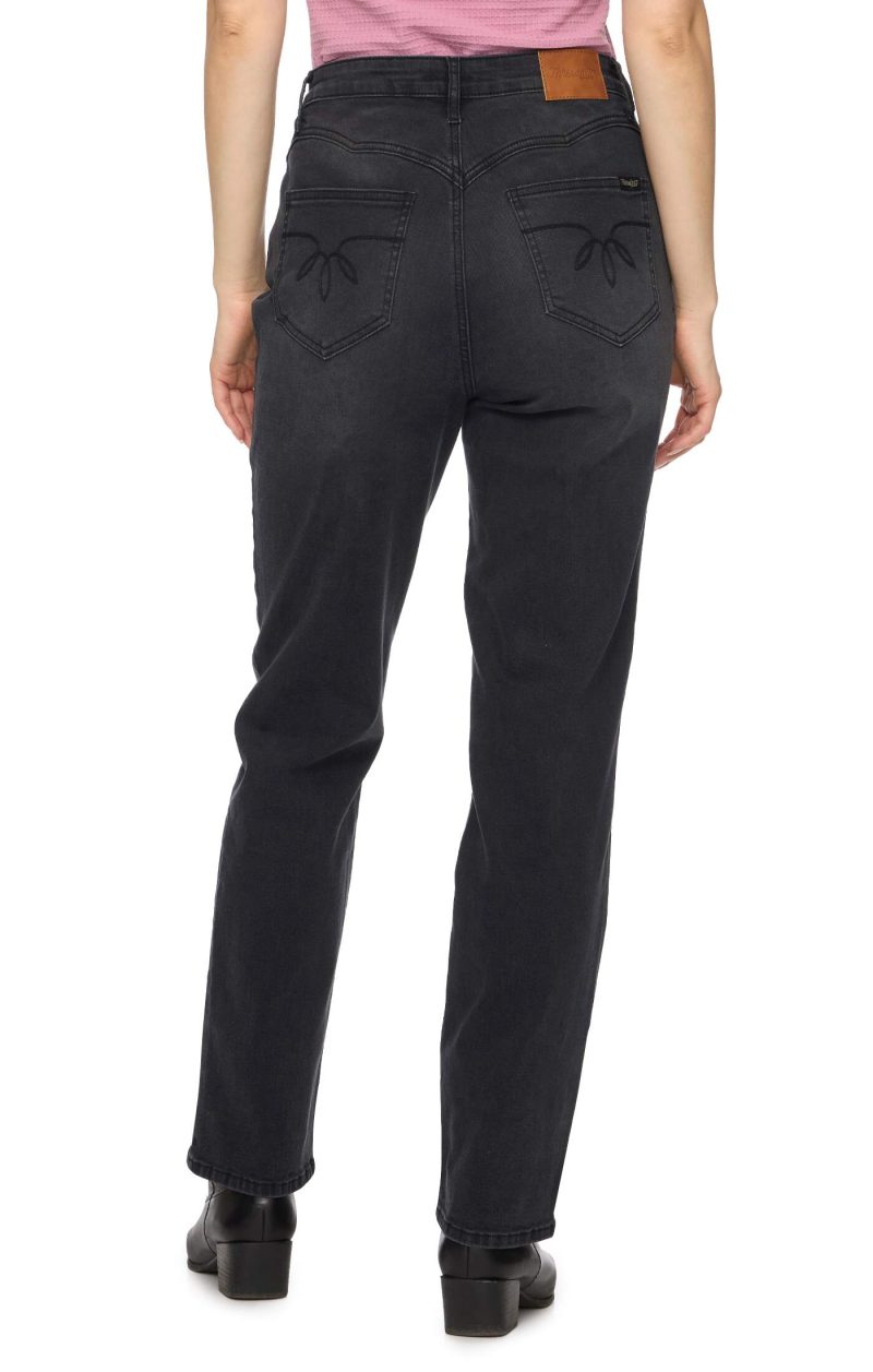 Threadgrit® Daphne Mid Rise Straight Jean - Image 3