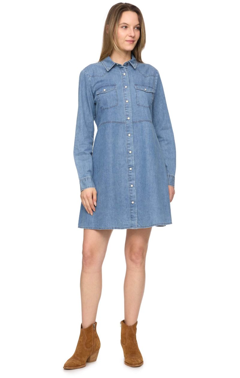 Threadgrit® Frances Shirt Dress