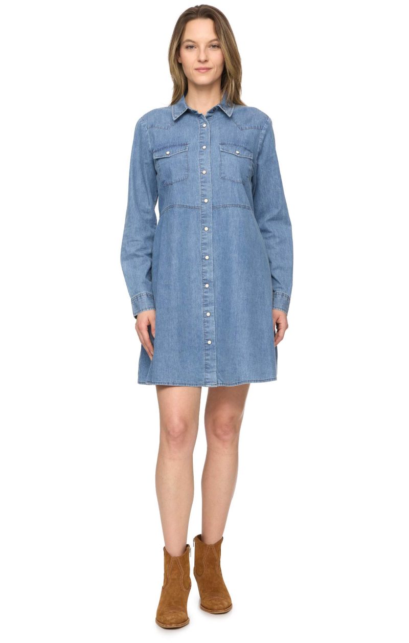 Threadgrit® Frances Shirt Dress - Image 2