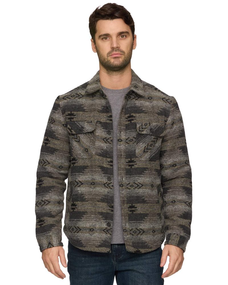 Threadgrit® Roger Sherpa-Lined Shirt Jacket