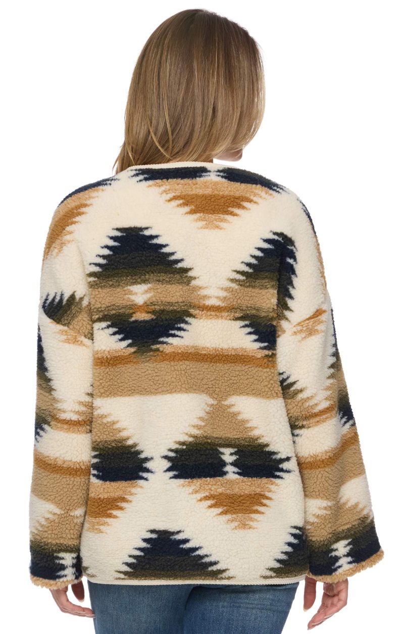 Threadgrit® Isabele Sherpa Coat - Image 4