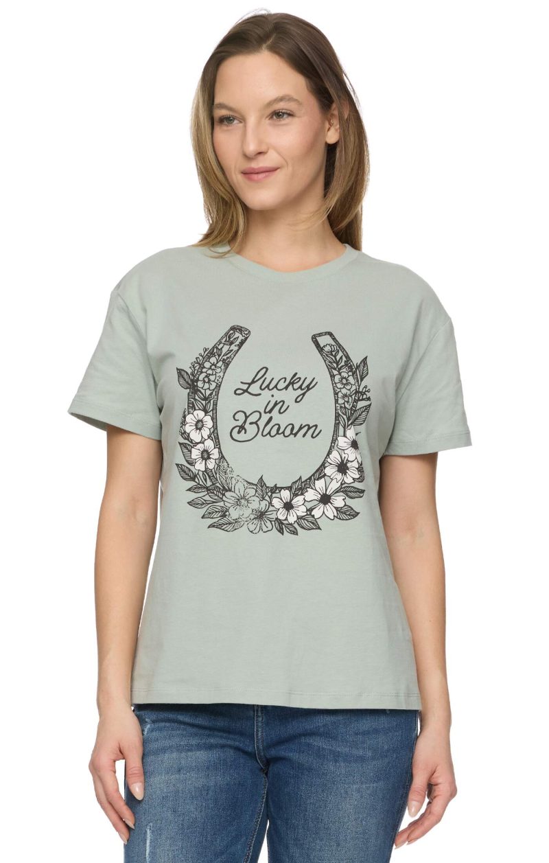 Threadgrit® Lucky in Bloom Tee