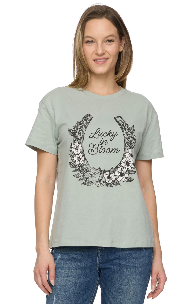 Threadgrit® Lucky in Bloom Tee - Image 2