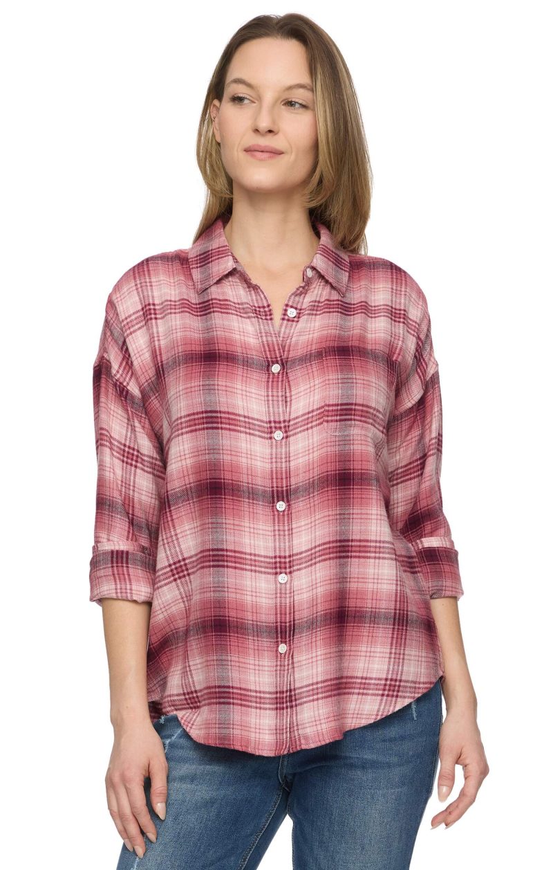 Threadgrit® Joanie Boyfriend Shirt - Image 2