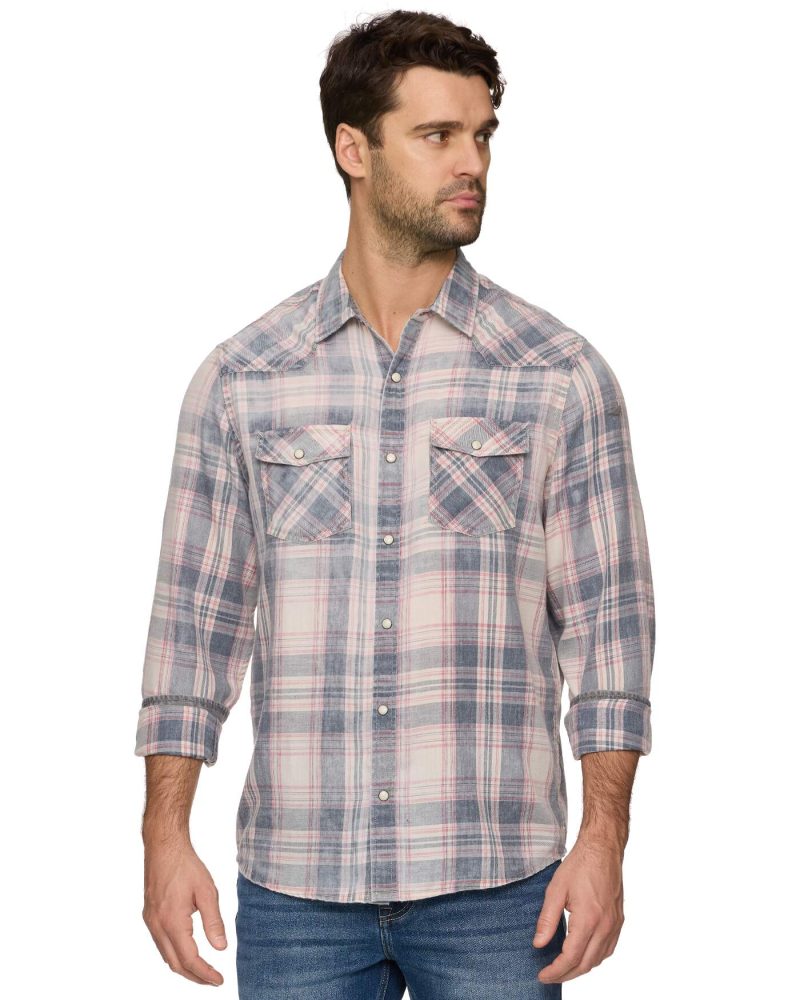 Threadgrit® Alfred Vintage Soft Western Shirt - Image 2
