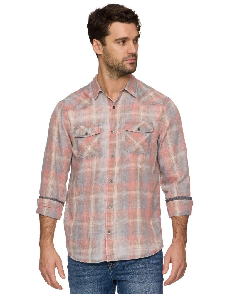 Threadgrit® Curtis Vintage Soft Western Shirt