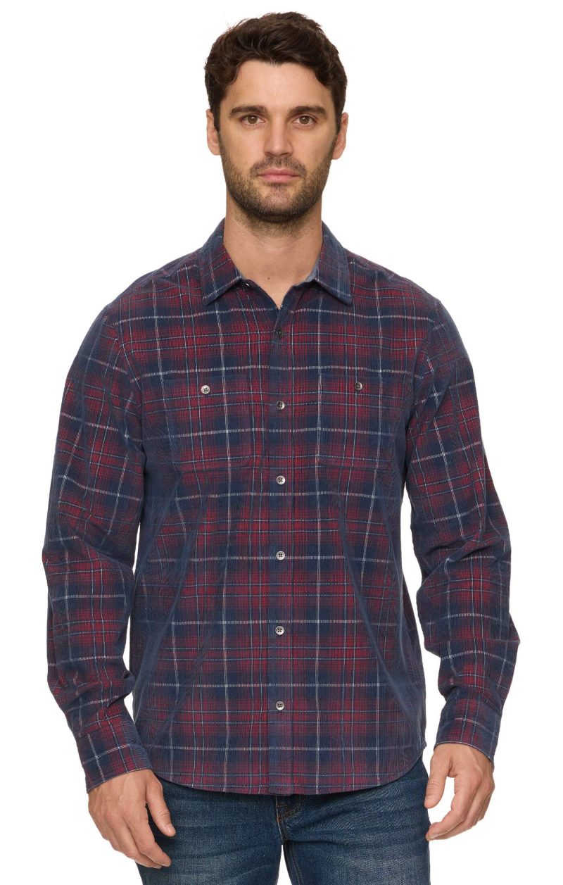 Threadgrit® Leroy Corduroy Western Shirt