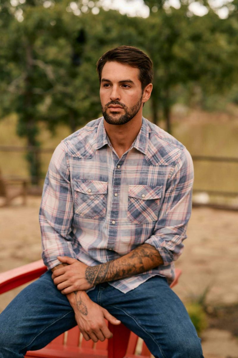 Threadgrit® Alfred Vintage Soft Western Shirt