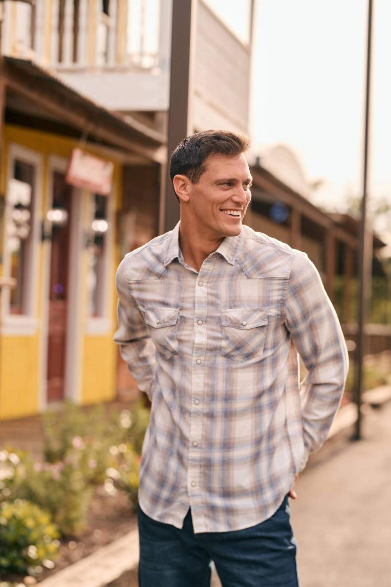 Threadgrit® Flynn Vintage Soft Western Shirt