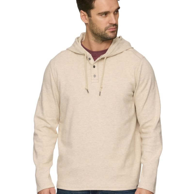 Threadgrit® Daxton Soft Thermal Hooded Henley