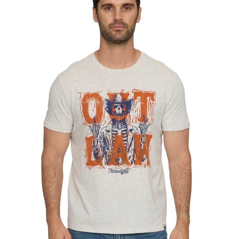 Threadgrit® Outlaw Skeleton Tee