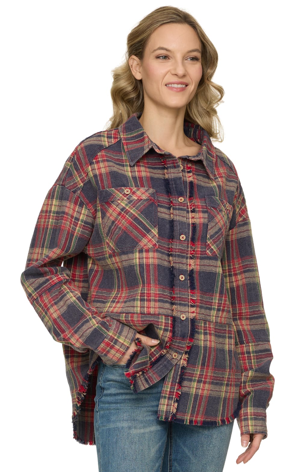Threadgrit® Darcy Vintage Washed Shirt - Image 2