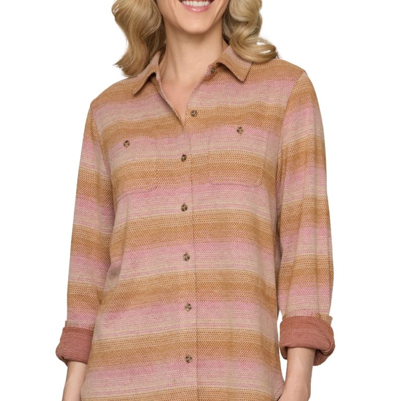 Threadgrit® Mallory Knit Flannel Shirt