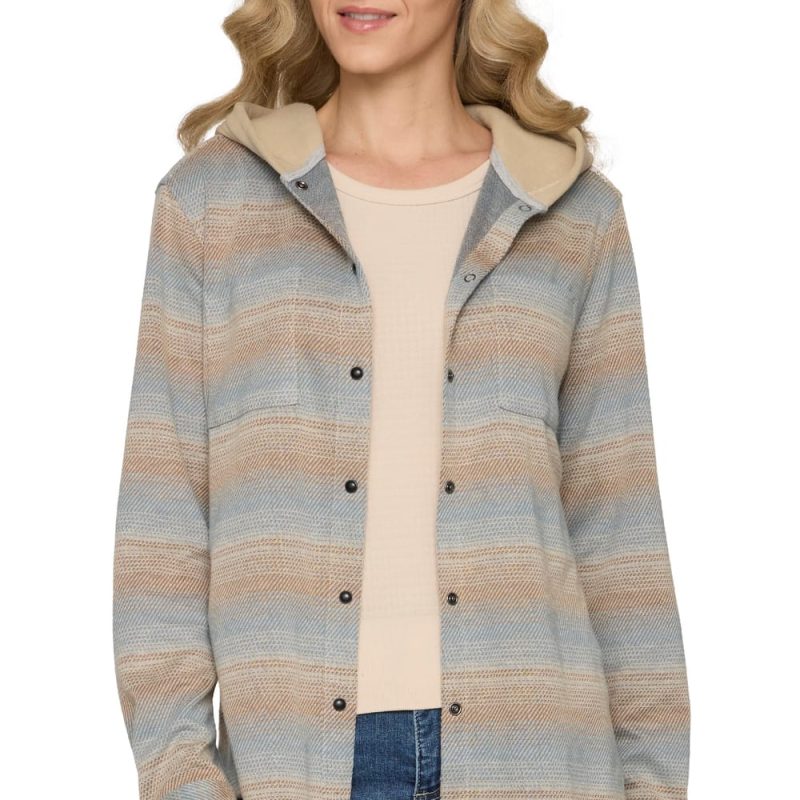 Threadgrit® Campbell Knit Flannel Hoodie