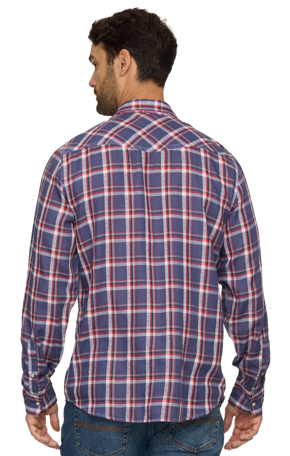 Threadgrit® Theo Vintage Washed Western Shirt - Image 2