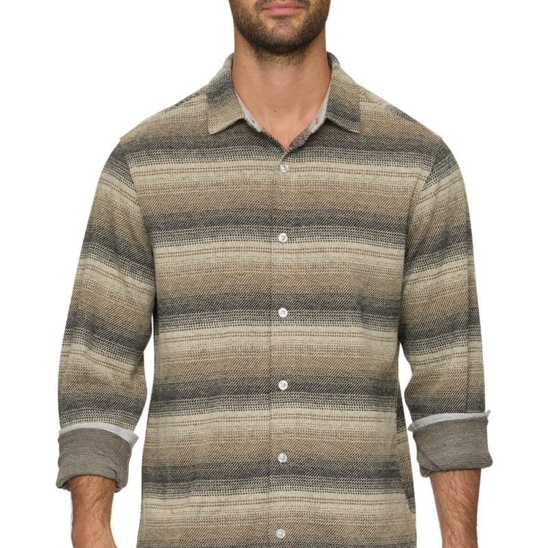 Threadgrit® Steven Knit Flannel Shirt