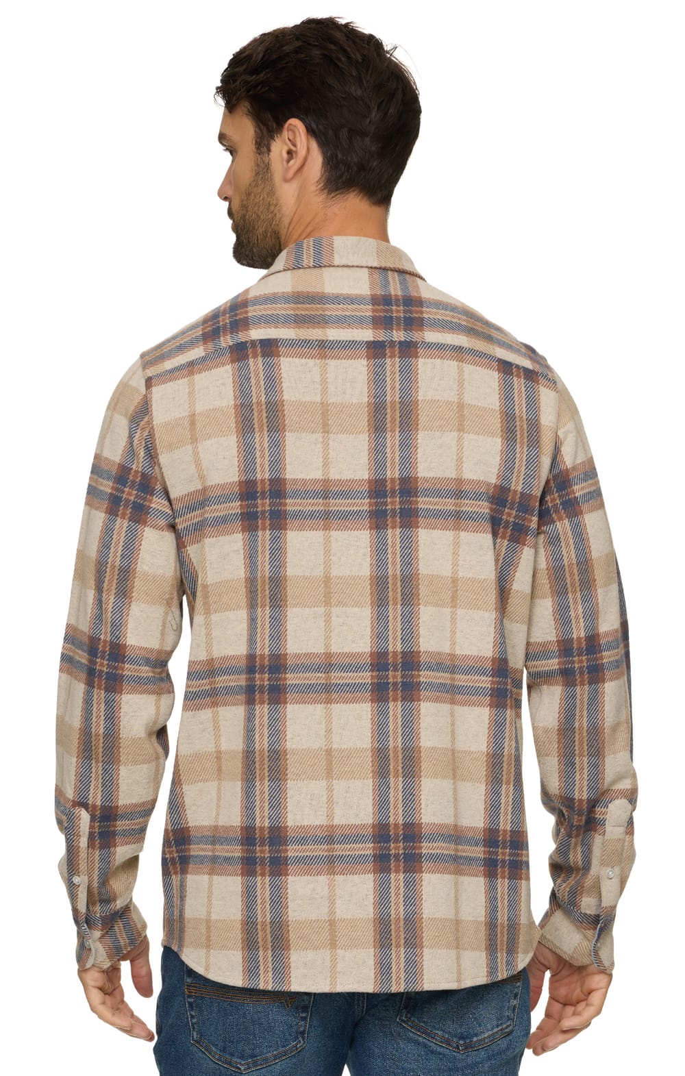 Threadgrit® Rowan Knit Flannel Shirt - Image 2