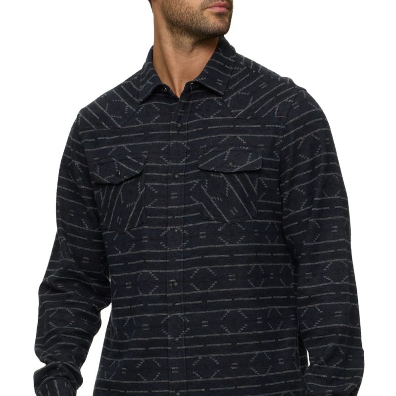 Threadgrit® Daniel Western Knit Flannel Shirt